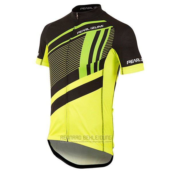 2017 Fahrradbekleidung Pearl Izumi Gelb Trikot Kurzarm und Tragerhose